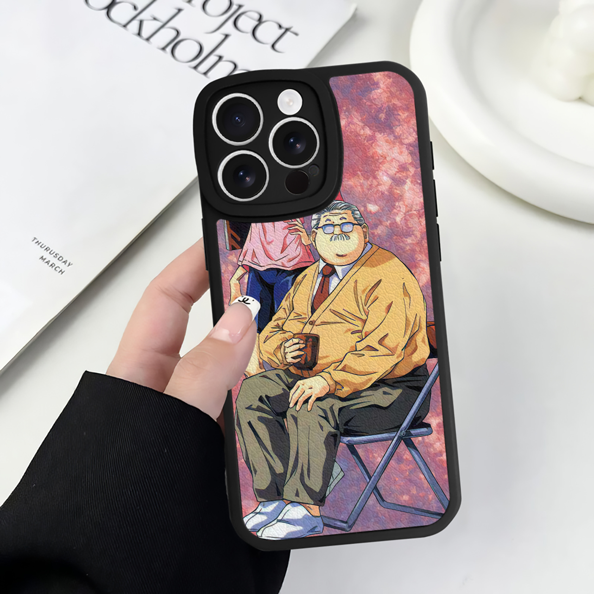 （画像用） SLAM DUNK／スラムダンク 【iPhone 16シリーズ対応】シリコンスマホケース（レザー調） 材質：シリコン